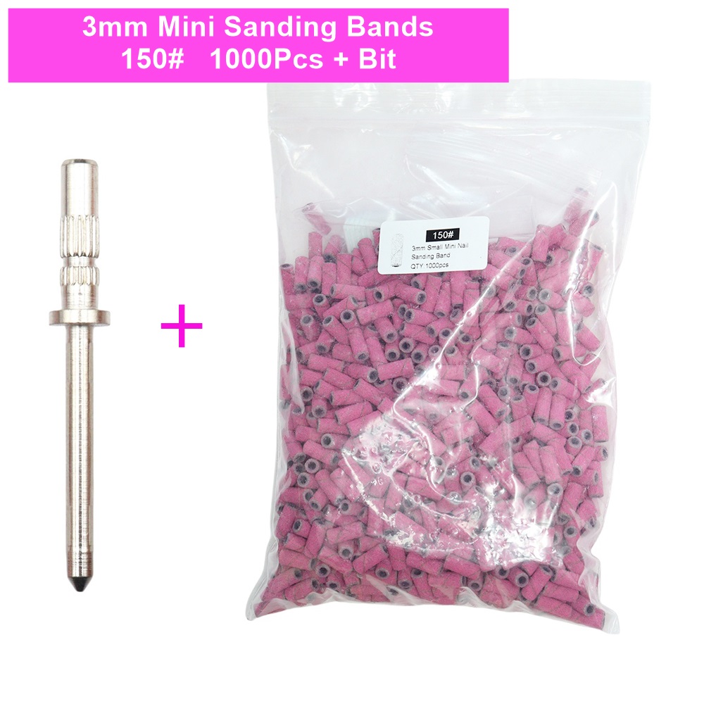 Power Tools Pink - 1000 Pezzi di Mini Bande Abrasive
