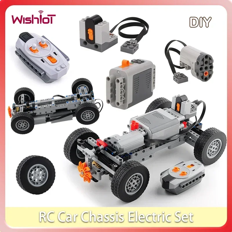 Power Tools Lego - 4WD RC Auto Telaio Elettrico Set