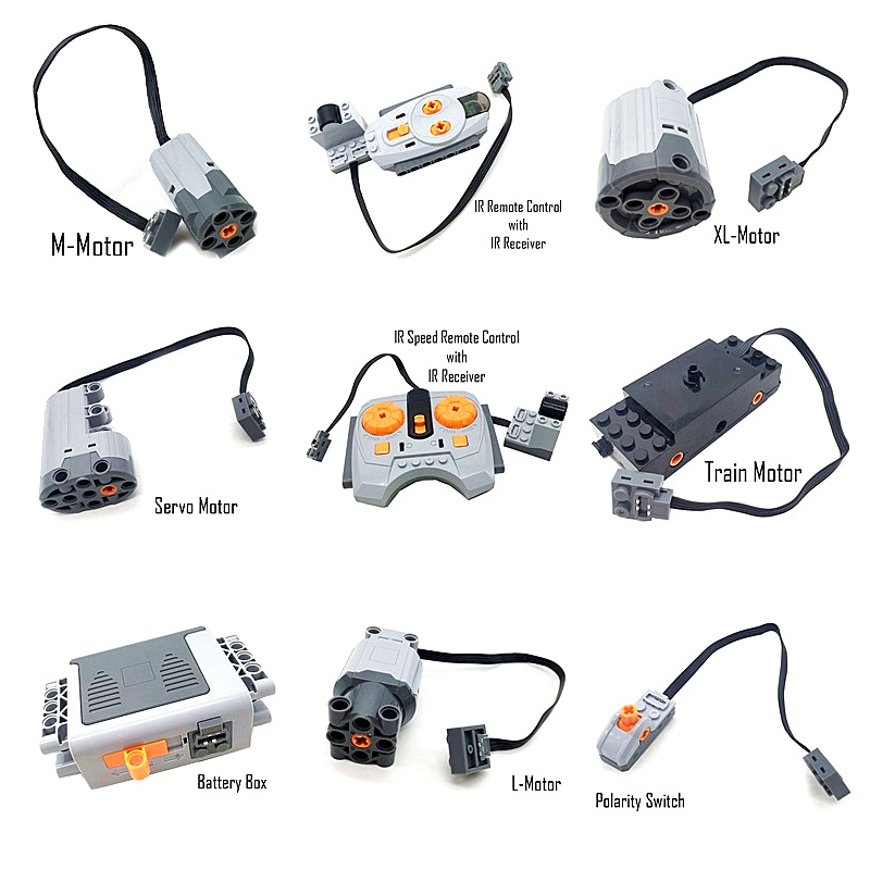 Power Tools Lego - Parti Tecniche Motore Multi-Funzione 8293 8883