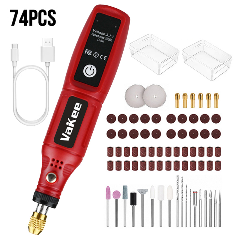 Power Tools On Sale - Utensile Rotativo Senza Fili Vakee 15CM,