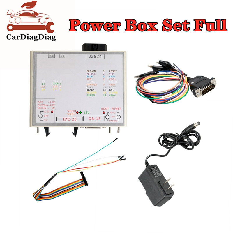 Power Tools English - Scatola di alimentazione per JTAG utilizzata