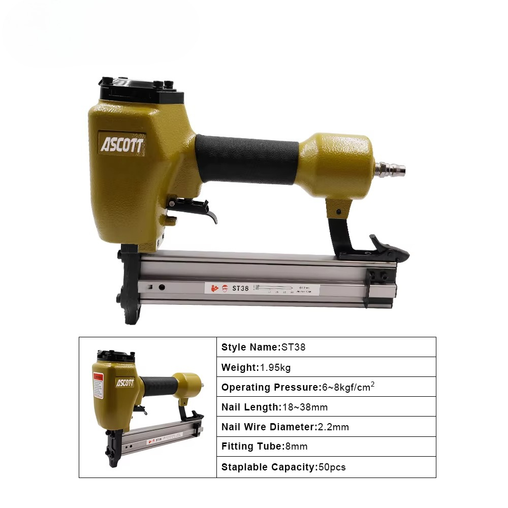 Nail Gun Brad - Chiodatrice pneumatica pesante ST38 14GA per