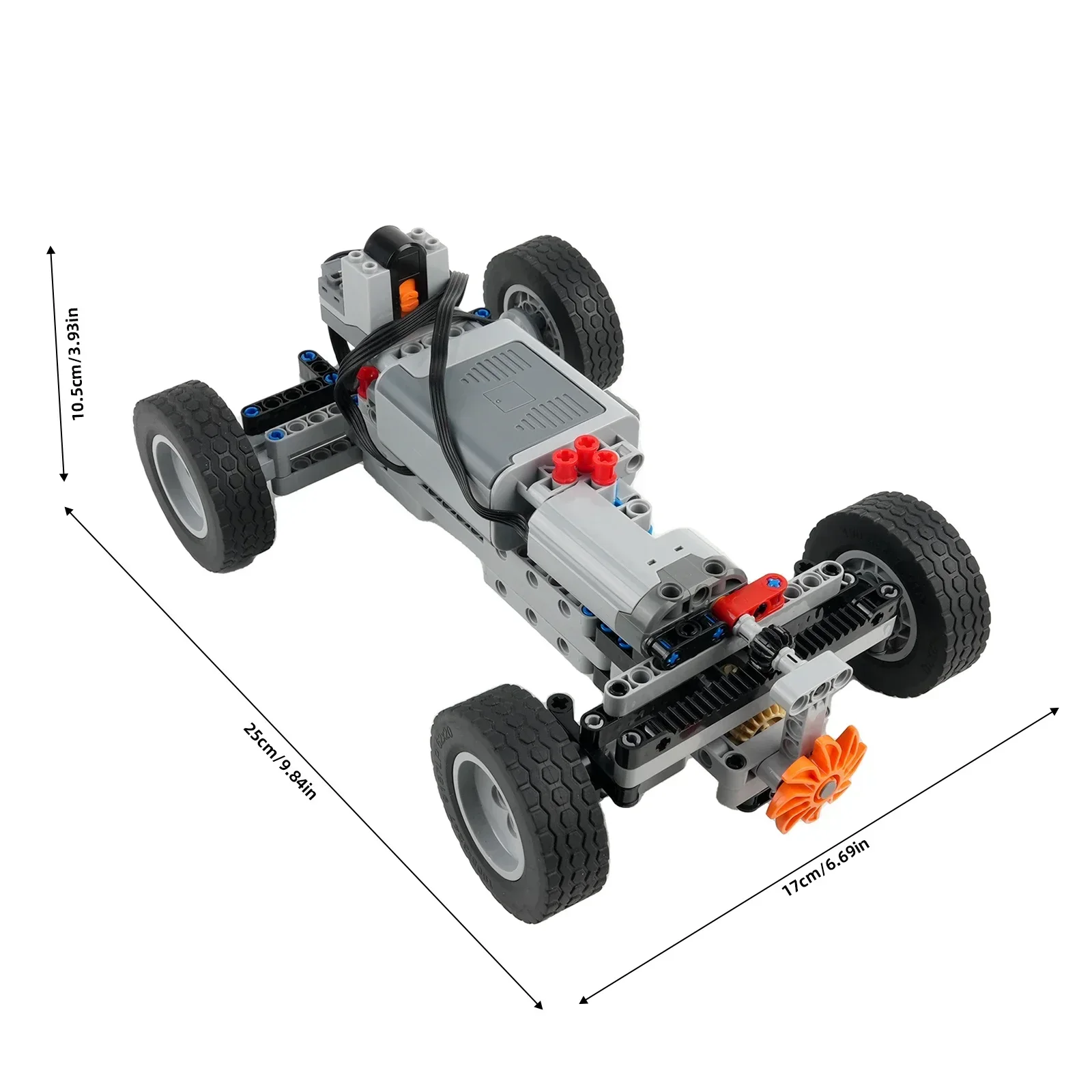 4WD RC Auto Telaio Elettrico S - Power Tools Lego recensione e prezzo