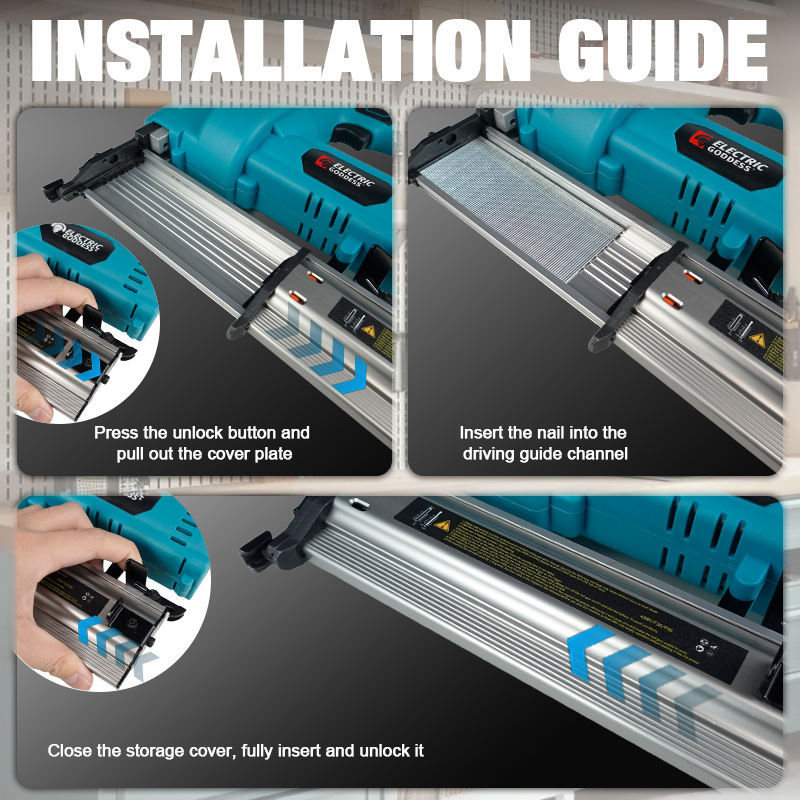 Chiodatrice Elettrica Brushles - Nail Gun Brad recensione e prezzo