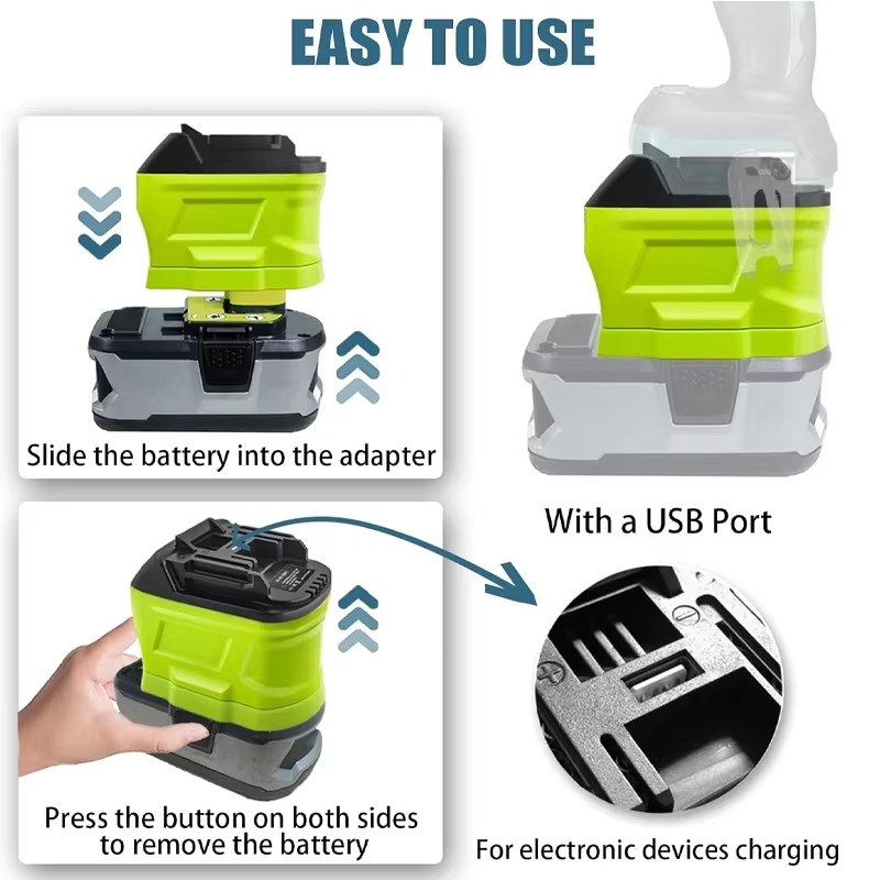 Convertitore adattatore batter - Power Tools Ryobi recensione e prezzo