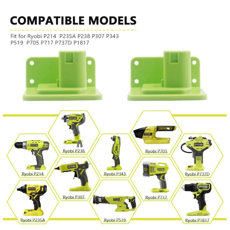 Supporto a Muro per Batterie R - Power Tools Ryobi recensione e prezzo